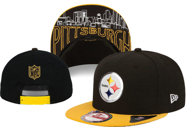 Pittsburgh Steelers Snapback Black Hat XDF 0620